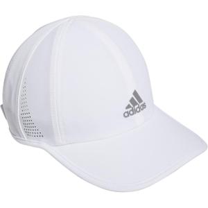 imageadidas Womens Superlite Hat  Lightweight MoistureWicking Cap for Workout and TrainingWhiteSilver Reflective2