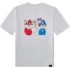 imageadidas Baby Boys Twopiece Short Sleeve Printed Graphic Tshirt and Shorts Clothing SetWhite