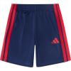 imageadidas Baby Boys Twopiece Short Sleeve Printed Graphic Tshirt and Shorts Clothing SetWhite