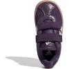 imageadidas Baby VL Court 30 Hook amp Loop ShoeAurora PlumZero MetallicPink Gum