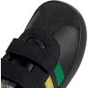imageadidas Baby VL Court 30 Hook amp Loop ShoeBlackGreenPure Ruby