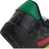 imageadidas Baby VL Court 30 Hook amp Loop ShoeBlackGreenPure Ruby