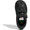 imageadidas Baby VL Court 30 Hook amp Loop ShoeBlackGreenPure Ruby