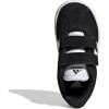 imageadidas Baby VL Court 30 Hook amp Loop ShoeBlackWhiteBlack
