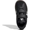 imageadidas Baby VL Court 30 Hook amp Loop ShoeBlackWhiteBrown