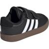 imageadidas Baby VL Court 30 Hook amp Loop ShoeBlackWhiteBrown