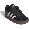imageadidas Baby VL Court 30 Hook amp Loop ShoeBlackWhiteBrown