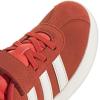 imageadidas Baby VL Court 30 Hook amp Loop ShoeBright Red Core White Off White