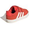 imageadidas Baby VL Court 30 Hook amp Loop ShoeBright RedWhiteOff White