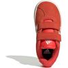 imageadidas Baby VL Court 30 Hook amp Loop ShoeBright RedWhiteOff White