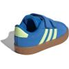 imageadidas Baby VL Court 30 Hook amp Loop ShoeBright RoyalPulse LimeGum