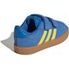 imageadidas Baby VL Court 30 Hook amp Loop ShoeBright RoyalPure SulfurGum