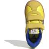 imageadidas Baby VL Court 30 Hook amp Loop ShoeBright YellowBold BlueGreen
