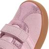 imageadidas Baby VL Court 30 Hook amp Loop ShoeClear PinkClear PinkGum