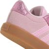 imageadidas Baby VL Court 30 Hook amp Loop ShoeClear PinkClear PinkGum