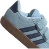 imageadidas Baby VL Court 30 Hook amp Loop ShoeClear SkyNight IndigoGum