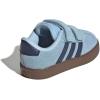 imageadidas Baby VL Court 30 Hook amp Loop ShoeClear SkyNight IndigoGum