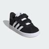 imageadidas Baby VL Court 30 Hook amp Loop ShoeCore Black Ftwr White Core Black