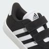 imageadidas Baby VL Court 30 Hook amp Loop ShoeCore Black Ftwr White Core Black