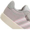 imageadidas Baby VL Court 30 Hook amp Loop ShoeDash GreyWhiteLime Burst