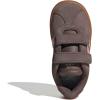 imageadidas Baby VL Court 30 Hook amp Loop ShoeEarth StrataSemi Frozen TurboAmber Gum