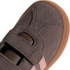 imageadidas Baby VL Court 30 Hook amp Loop ShoeEarth StrataSemi Frozen TurboAmber Gum
