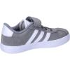 imageadidas Baby VL Court 30 Hook amp Loop ShoeGrey Three Cloud White Grey Two