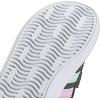 imageadidas Baby VL Court 30 Hook amp Loop ShoeGreyHalo MintBliss Lilac