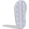 imageadidas Baby VL Court 30 Hook amp Loop ShoeGreyWhiteGrey