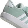 imageadidas Baby VL Court 30 Hook amp Loop ShoeHalo MintWhiteBlack