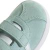 imageadidas Baby VL Court 30 Hook amp Loop ShoeHalo MintWhiteBlack