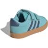 imageadidas Baby VL Court 30 Hook amp Loop ShoeMint TonPreloved InkSilver Metallic