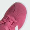 imageadidas Baby VL Court 30 Hook amp Loop ShoePink Fusion Cloud White Grey Four
