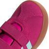 imageadidas Baby VL Court 30 Hook amp Loop ShoeShock PinkSemi Flash AquaLucid Lemon
