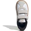 imageadidas Baby VL Court 30 Hook amp Loop ShoeWhiteBlackGold Metallic