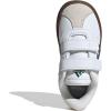 imageadidas Baby VL Court 30 Hook amp Loop ShoeWhiteCollegiate GreenGum