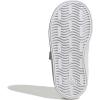 imageadidas Baby VL Court 30 Hook amp Loop ShoeWhiteDark BlueBetter Scarlet