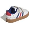 imageadidas Baby VL Court 30 Hook amp Loop ShoeWhitePure RubyMystery Ink