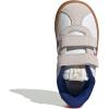 imageadidas Baby VL Court 30 Hook amp Loop ShoeWhitePure RubyMystery Ink