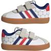 imageadidas Baby VL Court 30 Hook amp Loop ShoeWhitePure RubyMystery Ink
