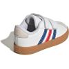 imageadidas Baby VL Court 30 Hook amp Loop ShoeWhiteTeam Royal BlueBetter Scarlet