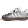 Silver Metallic/Off White/Black