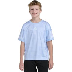 imageadidas Boys Short Sleeve World Cup Soccer TopCrystal Sky