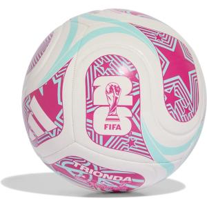imageadidas FIFA World Cup 26 Trionda Soccer BallWhiteFlash AquaShock Pink