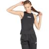 imageAdidas Womens Essentials Linear Slim Cotton Tank TopBlackWhite
