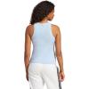 imageAdidas Womens Essentials Linear Slim Cotton Tank TopBlueWhite