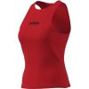 imageAdidas Womens Essentials Linear Slim Cotton Tank TopPure RubyBlack