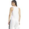 imageAdidas Womens Essentials Linear Slim Cotton Tank TopWhiteBlack