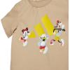 imageadidas Baby Disney Mickey Mouse TShirtWarm SandstoneCrew Yellow