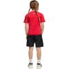 imageadidas Boys Disney Mickey Mouse TShirt SetPure RubyOff White